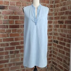 Rag and Bone Jean chambray sleeveless dress M